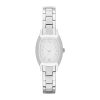 Relic By Fossil Everly Womens Silver Tone Stainless Steel Bracelet Watch Zr34270 In Metallic