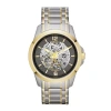 Relic By Fossil Relic Mens Automatic Two Tone Stainless Steel Bracelet Watch Zr12109 In Metallic