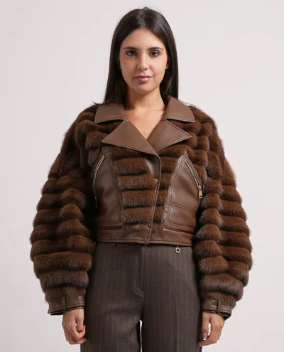 Relish Coats In Marrone Scuri