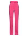 Relish Collection Woman Pants Fuchsia Size 4 Polyester, Elastane In Pink
