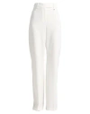 Relish Woman Pants White Size 4 Polyester, Elastane In White