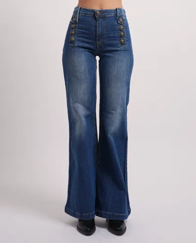 Relish Jeans In Blu Blu E Verdi