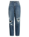 Relish Jeans Woman Jeans Blue Size 28 Cotton In Blue