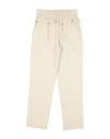 Relish Toddler Girl Pants Beige Size 6 Polyurethane, Viscose In Beige