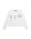 Relish Toddler Girl T-shirt White Size 6 Cotton In White