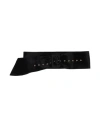 Relish Woman Belt Black Size 30 Textile Fibers
