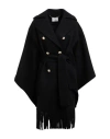Relish Woman Cape Black Size 4 Polyester