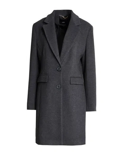 Relish Woman Coat Burgundy Size 6 Polyester, Viscose