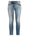 Relish Woman Jeans Blue Size 27 Cotton, Polyester, Elastane In Blue