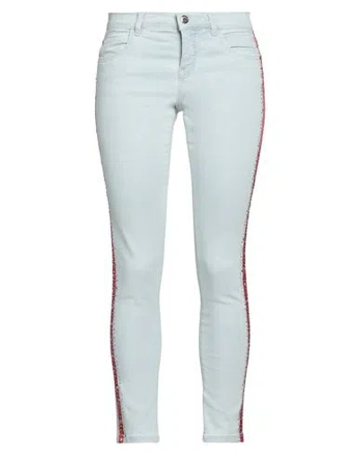 Relish Woman Jeans Blue Size 31 Cotton, Polyester, Elastane