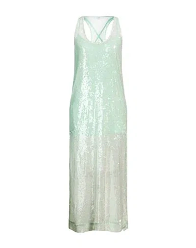Relish Woman Maxi Dress Light Green Size 2 Polyester, Elastane In Brown