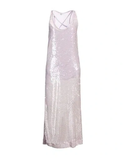 Relish Woman Maxi Dress Lilac Size 2 Polyester, Elastane In Brown