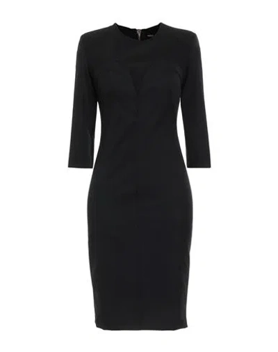 Relish Woman Mini Dress Black Size 8 Polyamide, Elastane