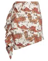 Relish Midi Skirts In Beige