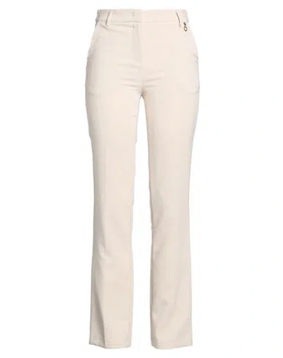 Relish Woman Pants Beige Size 6 Polyester, Elastane In Neutral