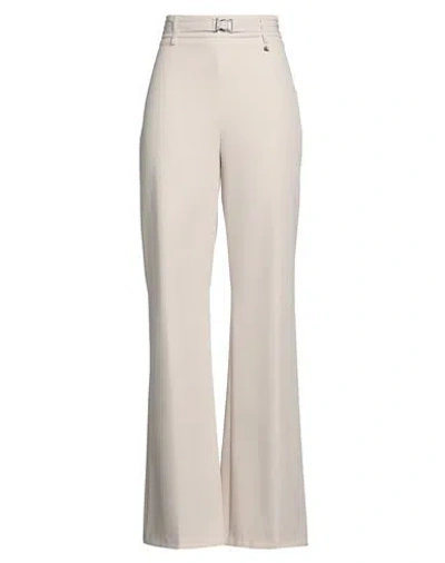 Relish Woman Pants Beige Size 8 Polyester, Elastane