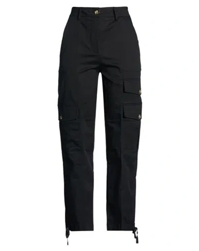 Relish Woman Pants Black Size 4 Cotton, Elastane