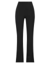 Relish Woman Pants Black Size 4 Polyester, Elastane