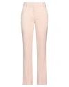 Relish Woman Pants Blush Size 8 Polyester, Elastane