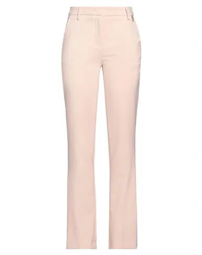 Relish Woman Pants Blush Size 8 Polyester, Elastane
