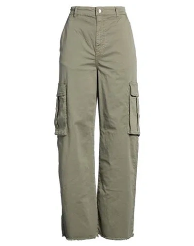 Relish Woman Pants Military Green Size 30 Cotton, Elastane