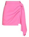 Relish Woman Shorts & Bermuda Shorts Magenta Size 8 Polyester, Elastane