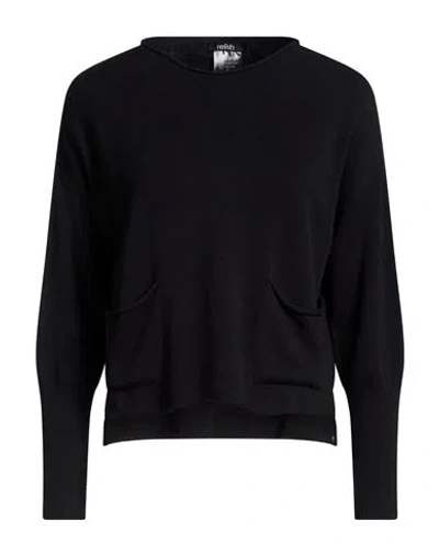 Relish Woman Sweater Black Size Xs Polyamide, Viscose