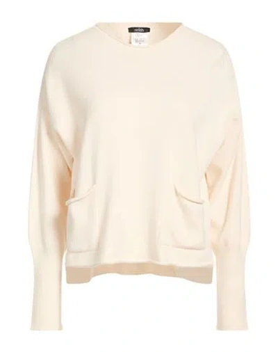 Relish Woman Sweater Off White Size S Polyamide, Viscose In Neutral