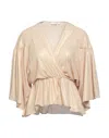 Relish Blouses In Beige