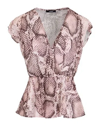 Relish Woman Top Blush Size L Polyester In Pink