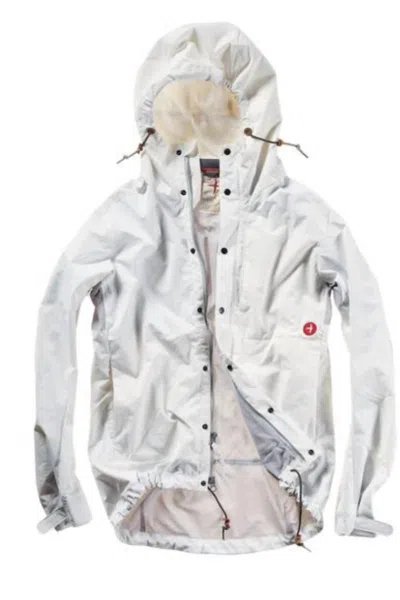 Relwen Men's Ultralight Shell Hoodie - Plus In White In Neutral