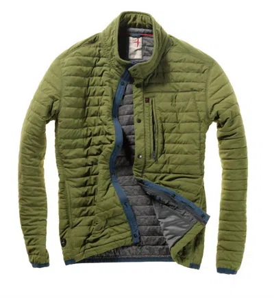 Relwen Men's Windzip Jacket In Verdi Green