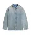 Rélyk Willy Shirt In Indigo Tint