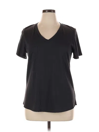 Pre-owned Remade Active T-shirt In Black