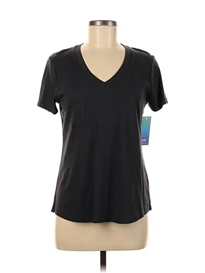 Pre-owned Remade Active T-shirt In Black