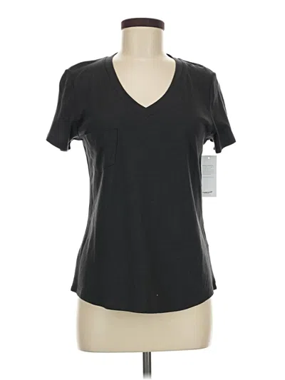 Pre-owned Remade Active T-shirt In Black