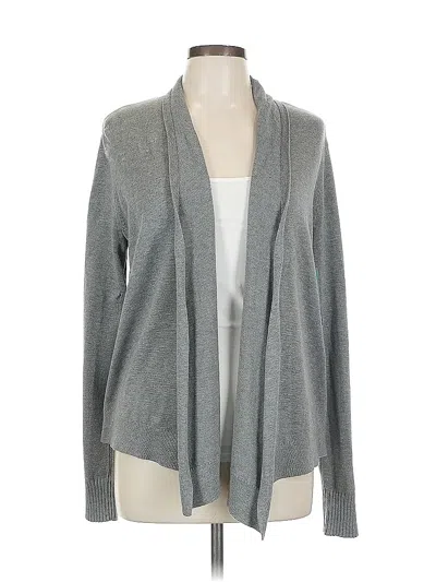 Pre-owned Remade Cardigan Sweater In Gray