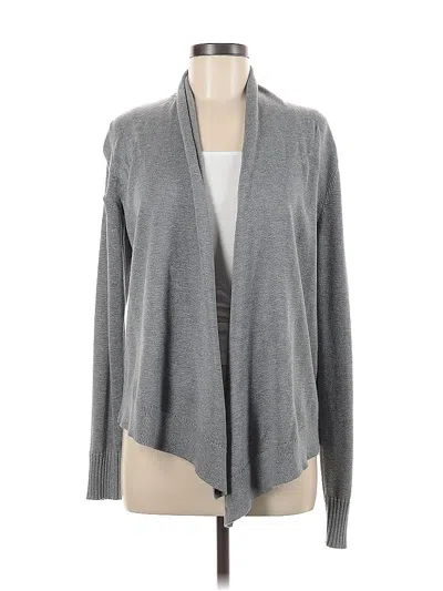 Pre-owned Remade Cardigan Sweater In Gray