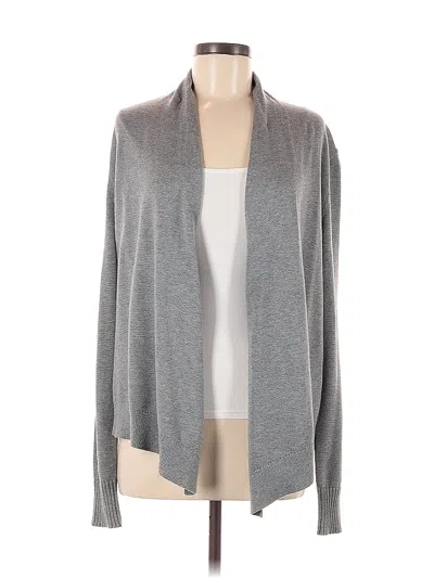 Pre-owned Remade Cardigan Sweater In Gray