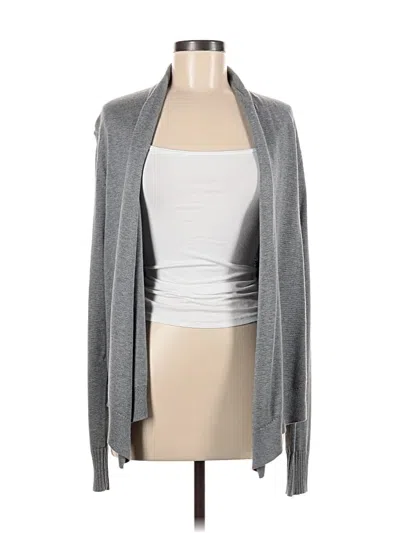 Pre-owned Remade Cardigan Sweater In Gray