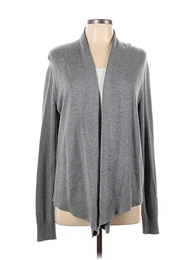 Pre-owned Remade Cardigan Sweater In Gray