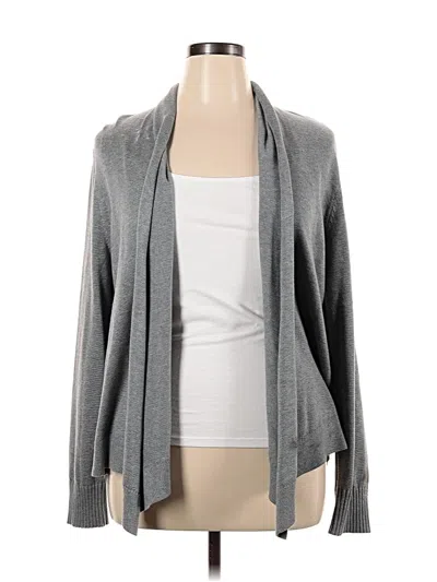 Pre-owned Remade Cardigan Sweater In Gray