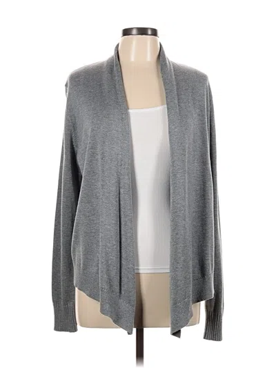 Pre-owned Remade Cardigan Sweater In Gray