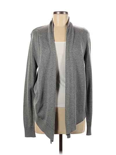 Pre-owned Remade Cardigan Sweater In Gray