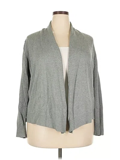 Pre-owned Remade Cardigan Sweater In Gray