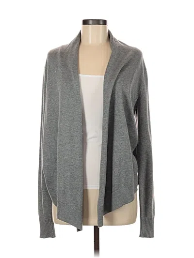 Pre-owned Remade Cardigan Sweater In Gray