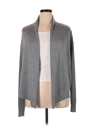 Pre-owned Remade Cardigan Sweater In Gray