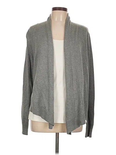 Pre-owned Remade Cardigan Sweater In Gray