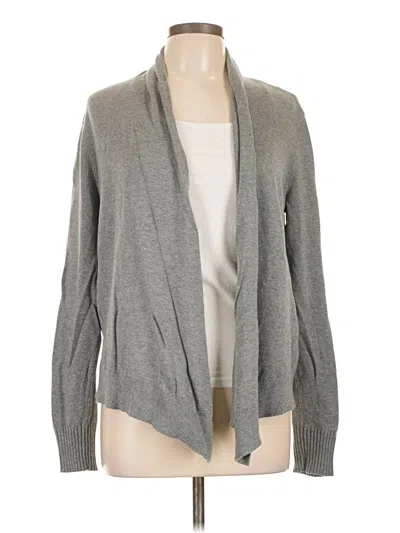 Pre-owned Remade Cardigan Sweater In Gray