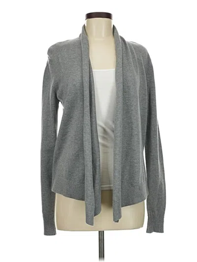 Pre-owned Remade Cardigan Sweater In Gray